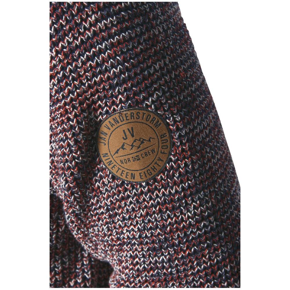Jan Vanderstorm Pullover LARNO dunkelrot melange Online