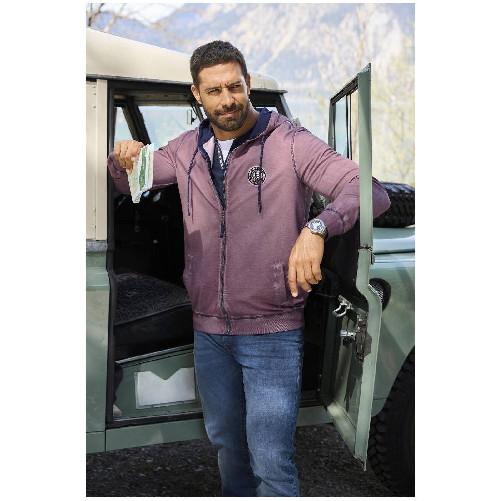 Jan Vanderstorm Sweatjacke PERKELMAN helllila Hotsell