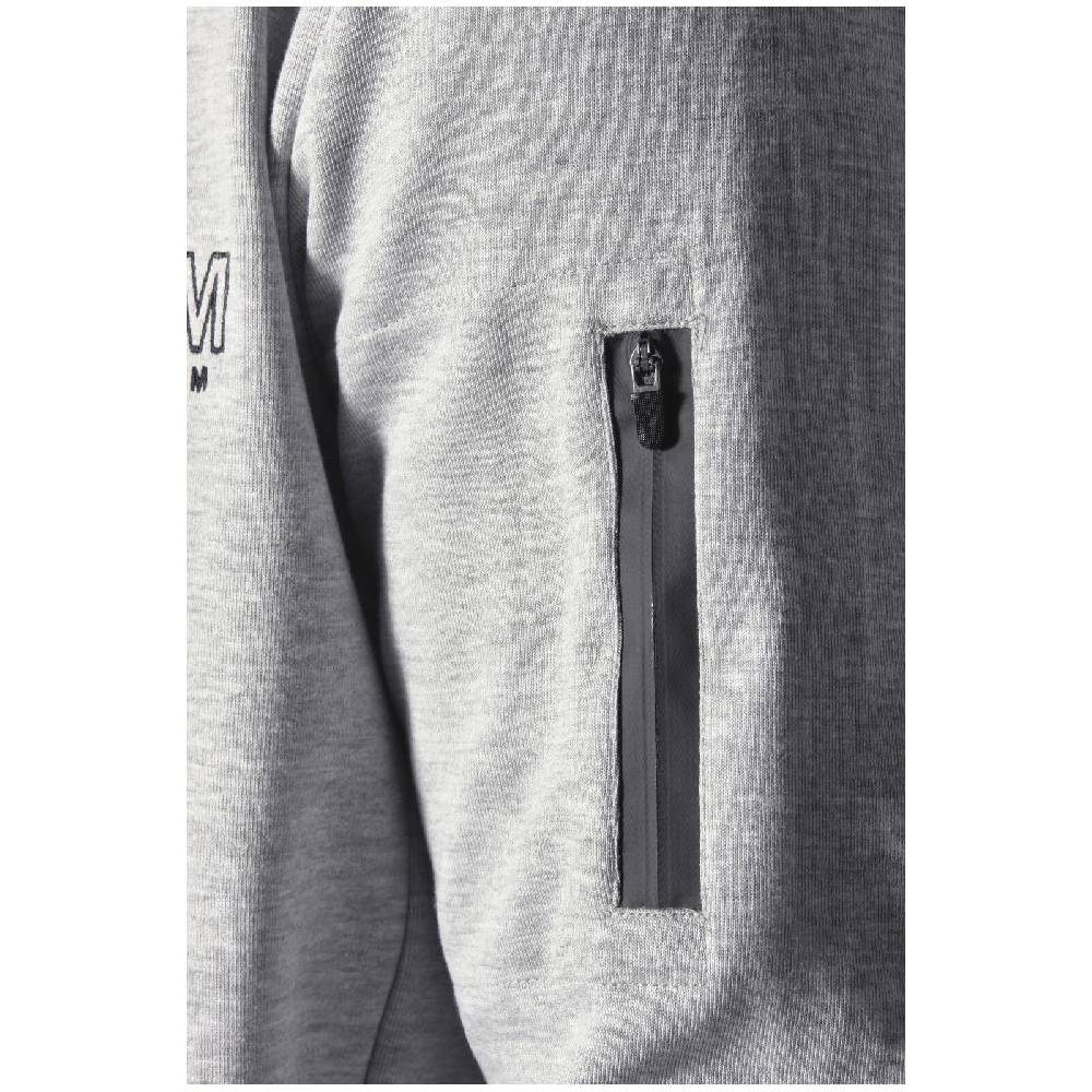 Jan Vanderstorm Sweatjacke ODGRIM silbergrau melange Meist gekauft
