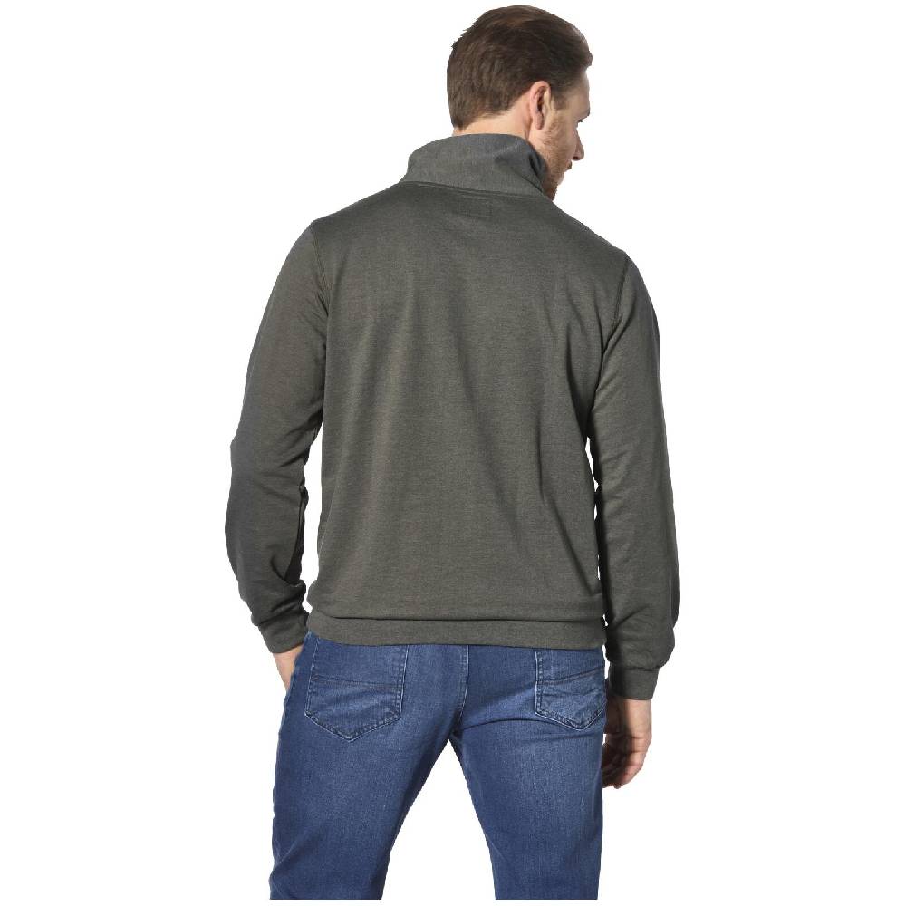 Jan Vanderstorm Sweatshirt TJOMME oliv Blitzverkäufe