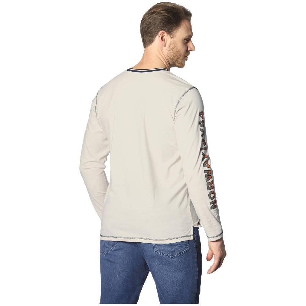 Jan Vanderstorm Langarmshirt RAGNHILD wollweiß Kostenloser Versand