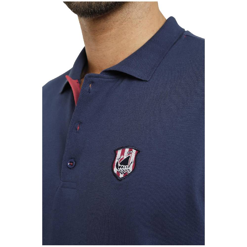 Jan Vanderstorm Poloshirt NISSE dunkelblau Sonderangebot