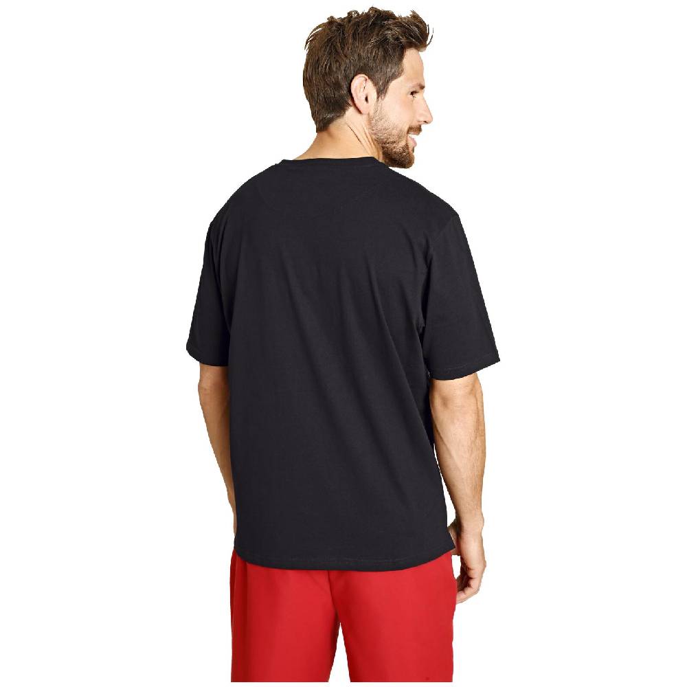 Jan Vanderstorm Doppelpack T-Shirt ERKE schwarz Flash Sale
