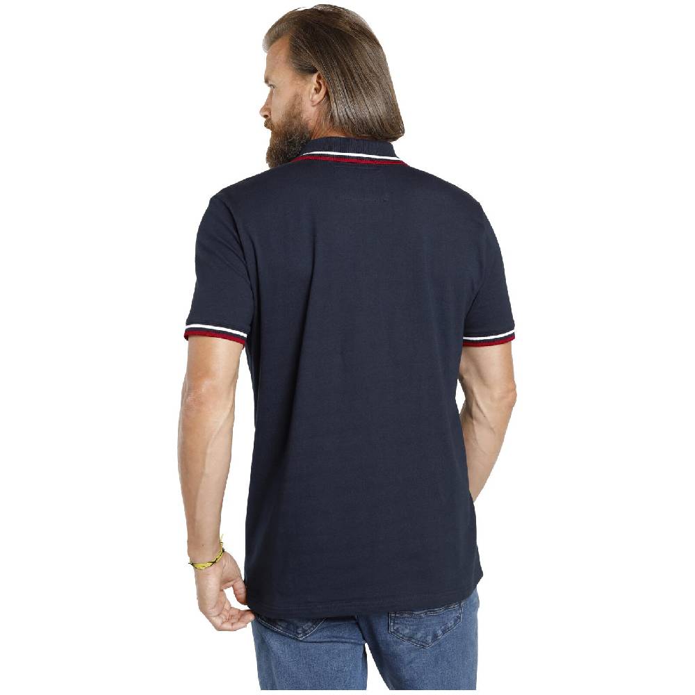 Jan Vanderstorm Doppelpack Poloshirt JOHAN weiß dunkelblau Exklusivangebot