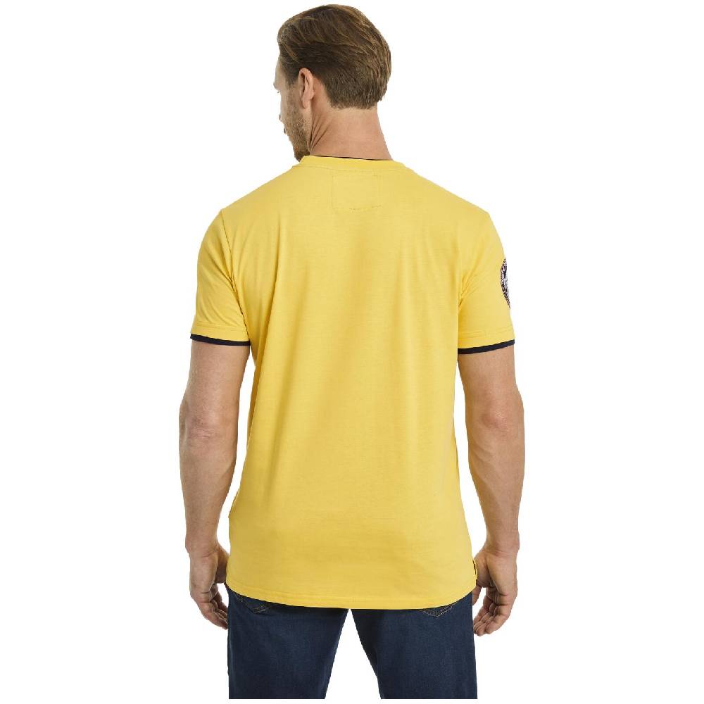 Jan Vanderstorm T-Shirt SÖLVE gelb Top Angebot