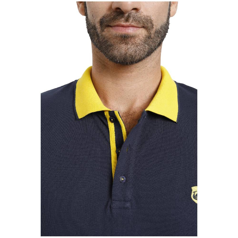 Jan Vanderstorm Poloshirt LAVRANS dunkelblau Blitzangebot