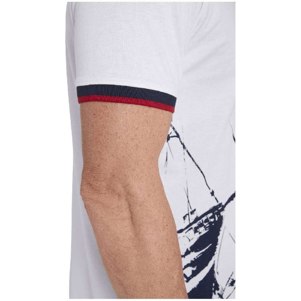 Jan Vanderstorm Poloshirt DILAN weiß Sonderangebote