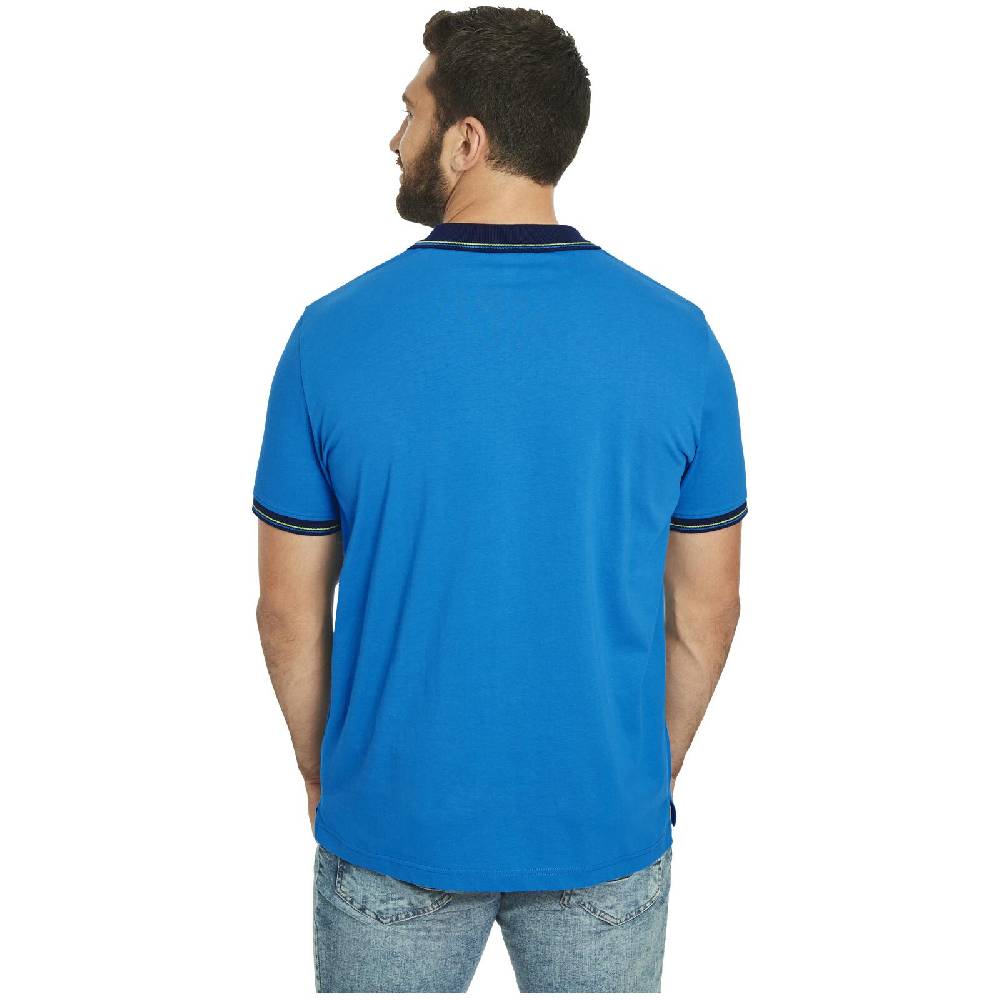 Jan Vanderstorm Poloshirt TOTTE royal blau VIP-Rabatte