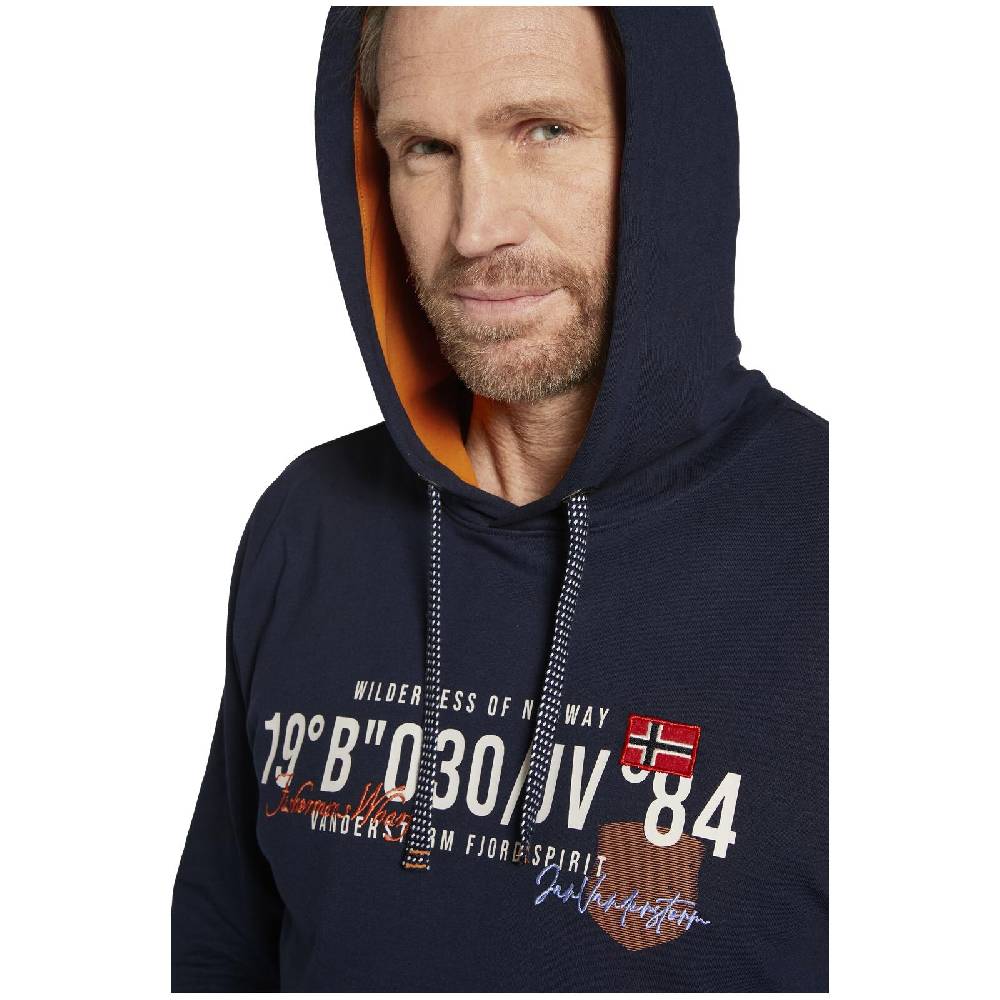 Jan Vanderstorm Sweatshirt JORRIT dunkelblau Begrenzte Freigabe