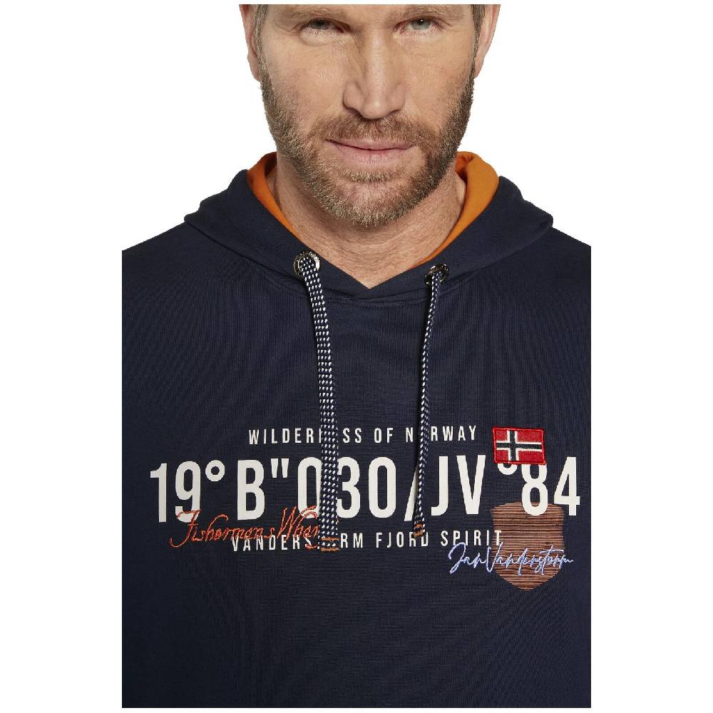 Jan Vanderstorm Sweatshirt JORRIT dunkelblau Begrenzte Freigabe