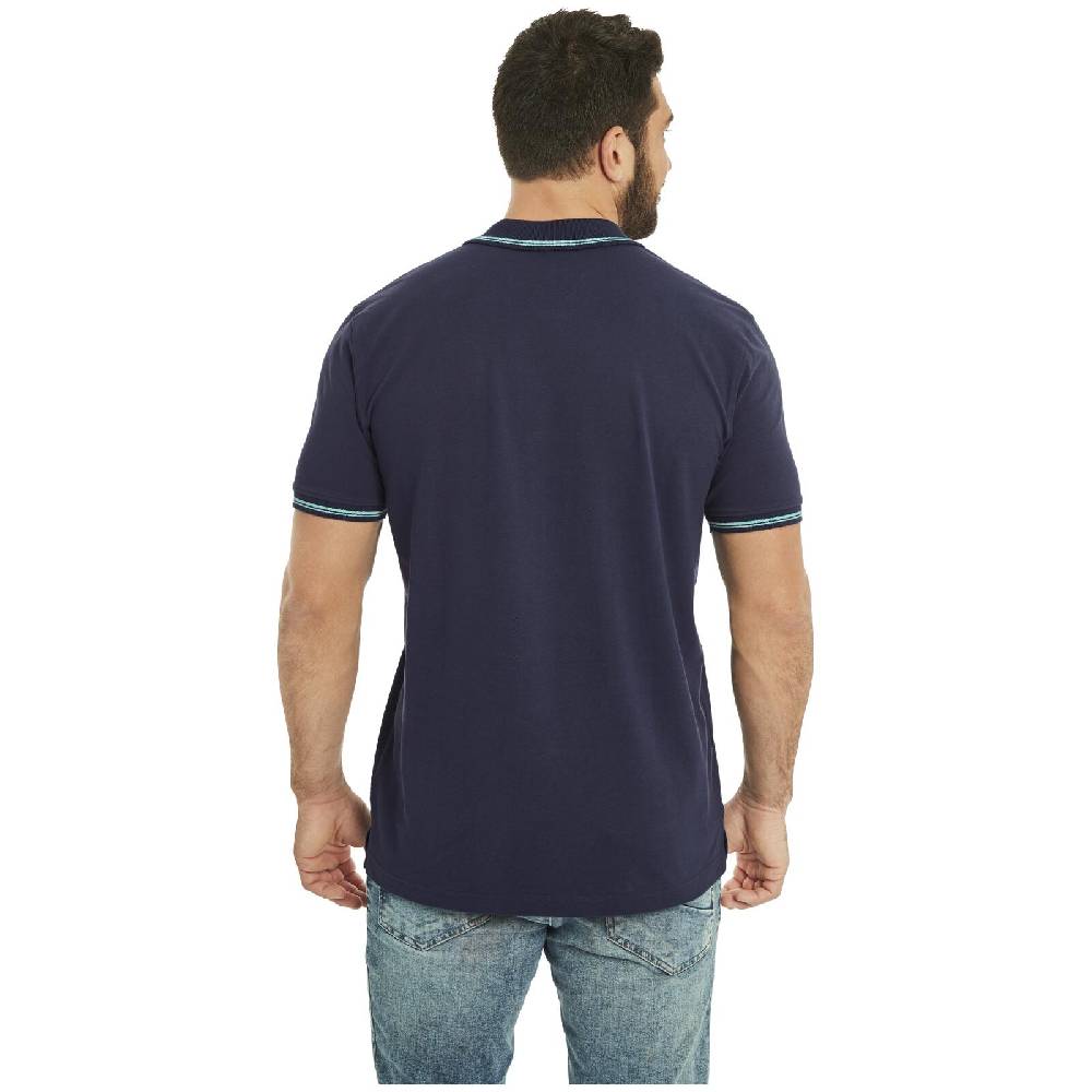 Jan Vanderstorm Doppelpack Poloshirt BERAU hellblau dunkelblau Zeitbegrenzte Promotion