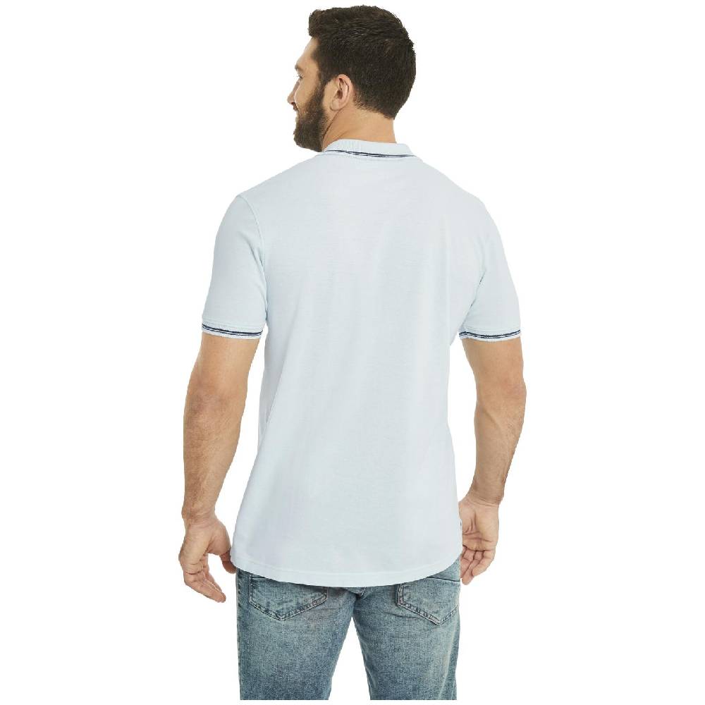 Jan Vanderstorm Doppelpack Poloshirt BERAU hellblau dunkelblau Zeitbegrenzte Promotion