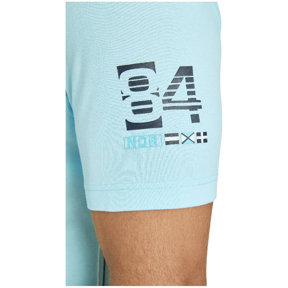 Jan Vanderstorm Poloshirt JERKER türkis Bis zu 50% Rabatt