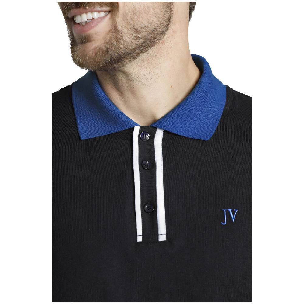 Jan Vanderstorm Poloshirt ISFRIED schwarz Bis zu 60% Rabatt