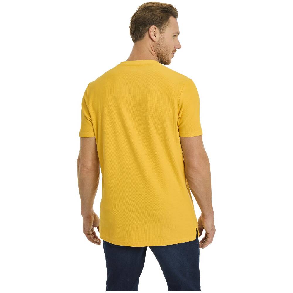 Jan Vanderstorm T-Shirt ERENGISL gelb Vierteljährliche Förderung