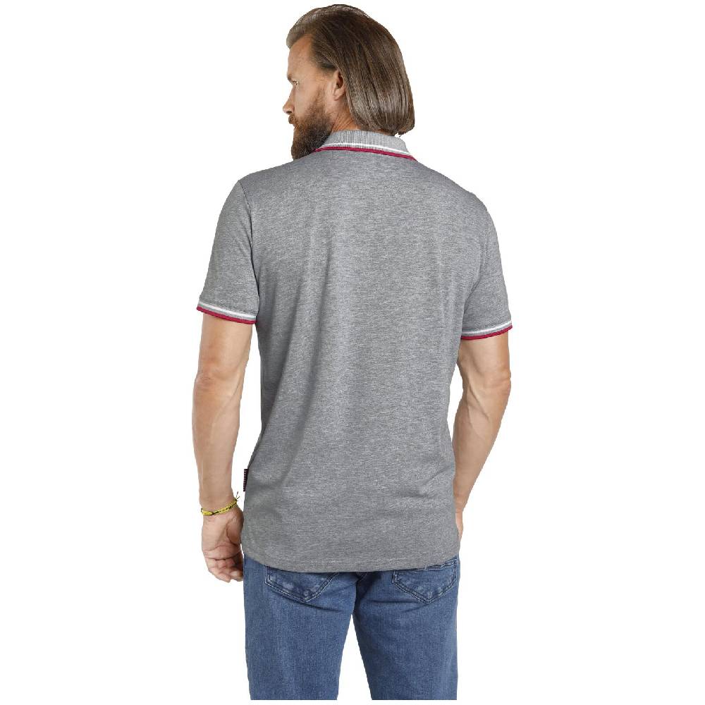 Jan Vanderstorm Doppelpack Poloshirt JOHAN weiß grau Nur noch ein Tag übrig