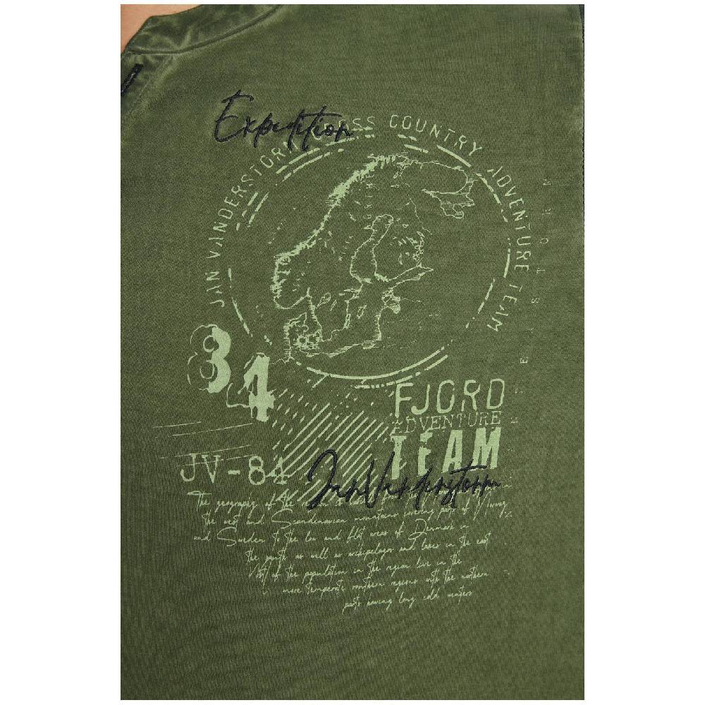 Jan Vanderstorm T-Shirt GODBERT oliv Black Friday Preise