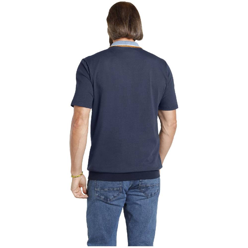 Jan Vanderstorm Poloshirt ORVAR dunkelblau Outlet