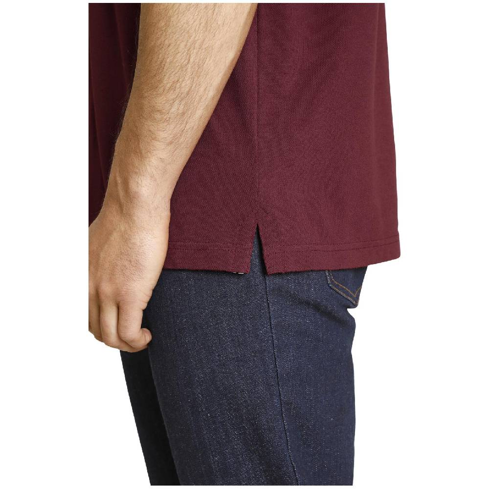 Jan Vanderstorm Poloshirt JOAKIM dunkelrot Fabrikverkauf