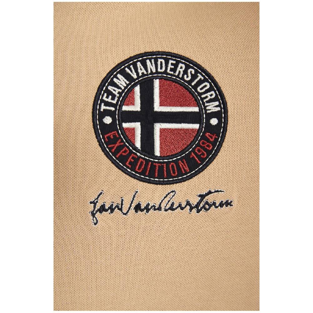 Jan Vanderstorm Poloshirt JONFRID beige Fabrik Onlineshop