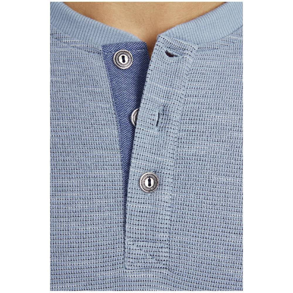 Jan Vanderstorm Sweatshirt REGINALD hellblau melange Fabrikpreis