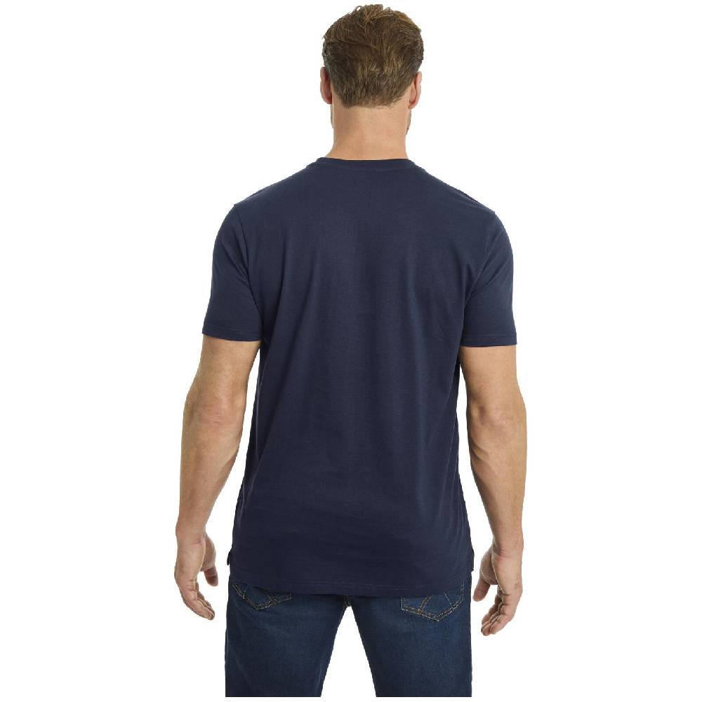 Jan Vanderstorm T-Shirt BERGTHOR dunkelblau Rabatt
