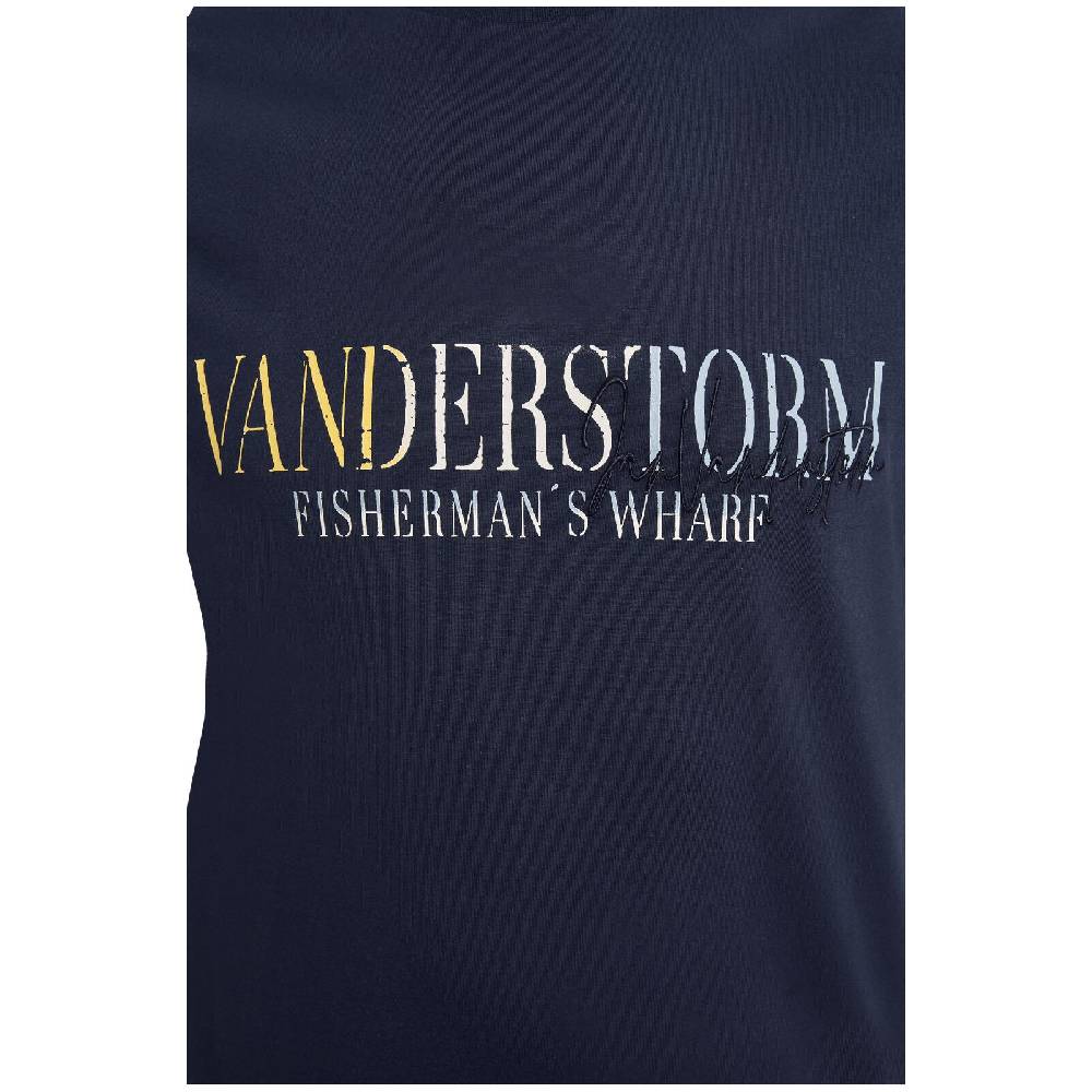 Jan Vanderstorm T-Shirt BERGTHOR dunkelblau Rabatt