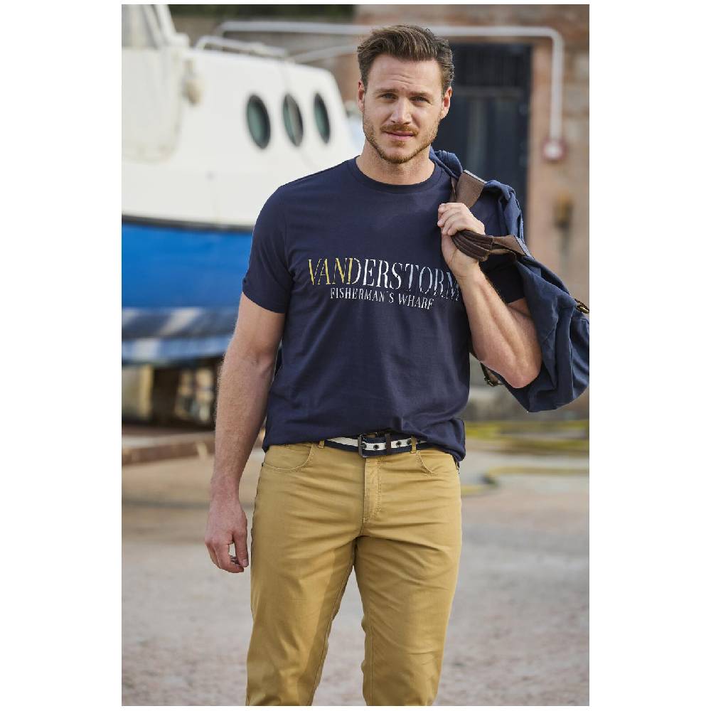 Jan Vanderstorm T-Shirt BERGTHOR dunkelblau Rabatt