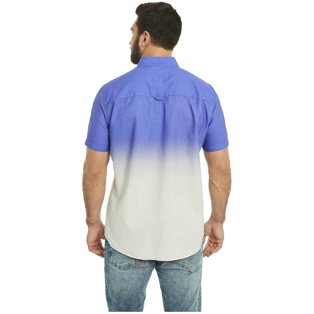 Jan Vanderstorm Kurzarmhemd ODDI royal blau Flash Sale