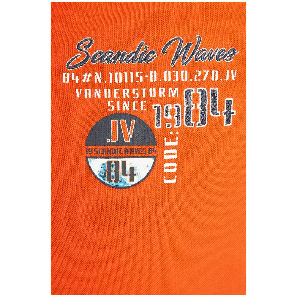 Jan Vanderstorm Poloshirt KODEWIN orange Begrenztes Angebot