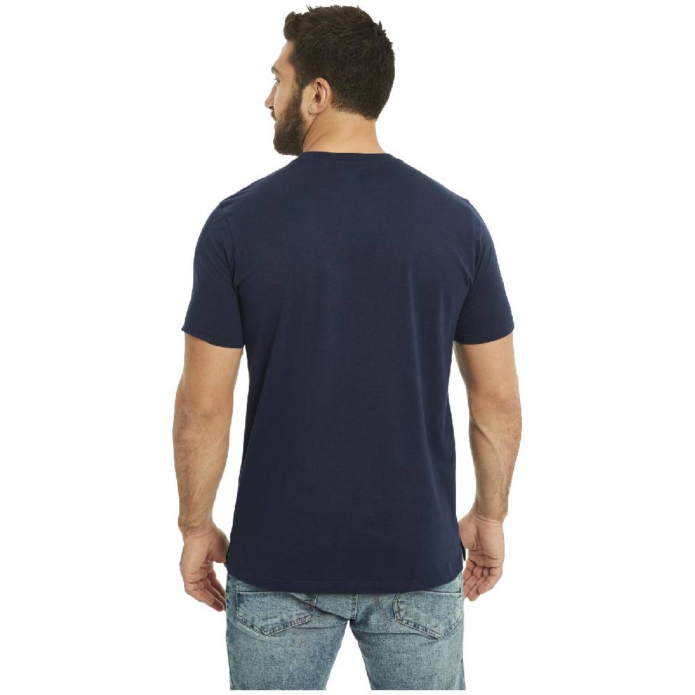 Jan Vanderstorm Doppelpack T-Shirt ADEKE weiß dunkelblau Weihnachtsangebot