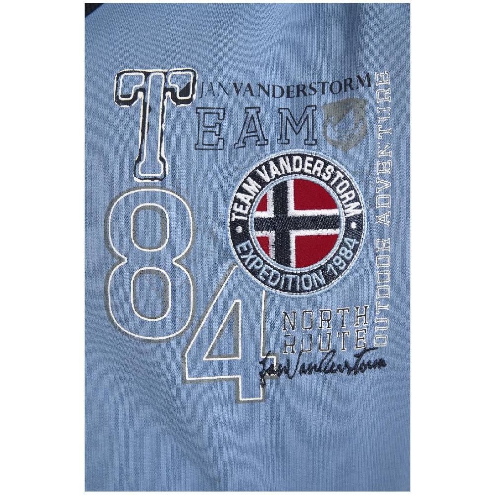 Jan Vanderstorm Sweatjacke HOLVAST blau Heißer Verkauf