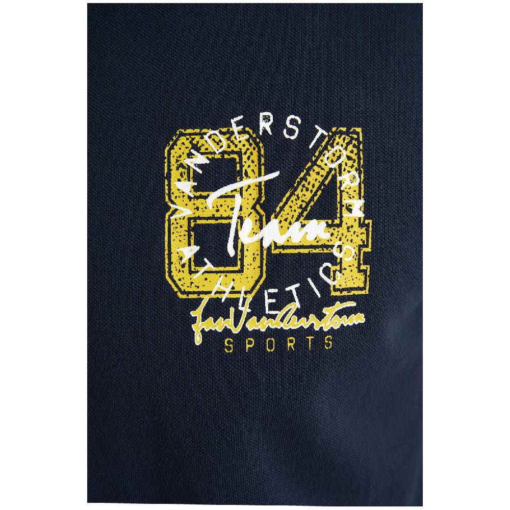 Jan Vanderstorm Doppelpack Poloshirt GLENN gelb dunkelblau Online Outlet