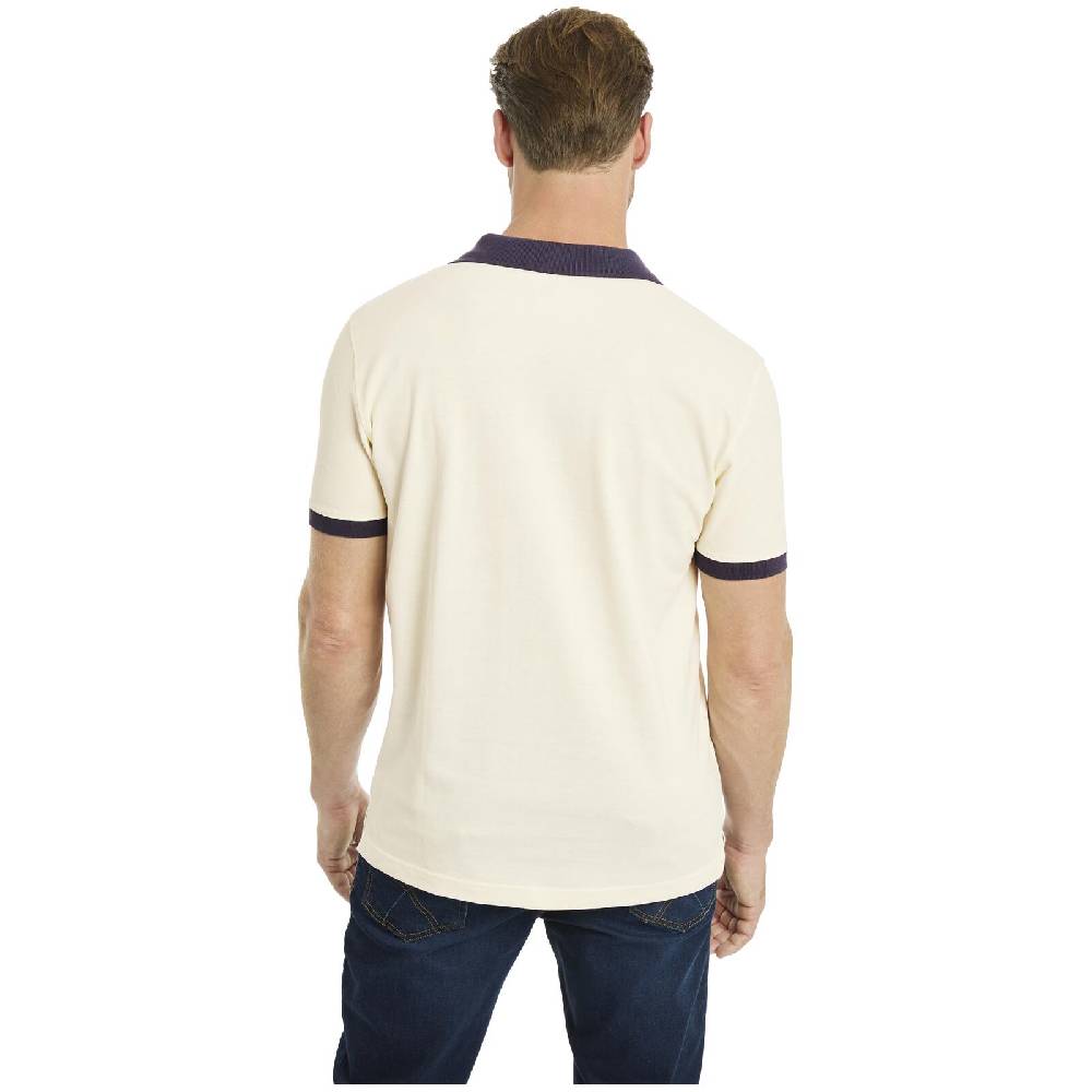 Jan Vanderstorm Doppelpack Poloshirt ELJAR wollweiß oliv Blitzangebot