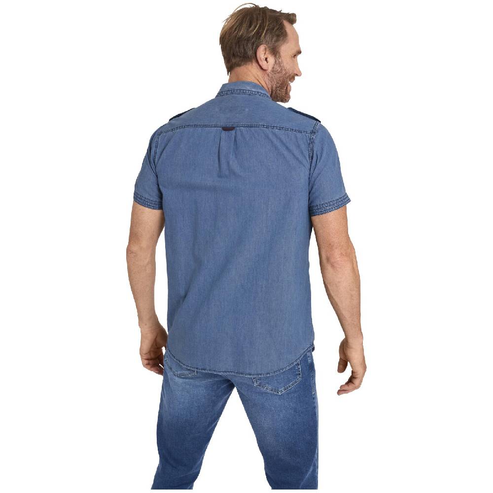 Jan Vanderstorm Jeanshemd LORENSIUS blau Neuheiten