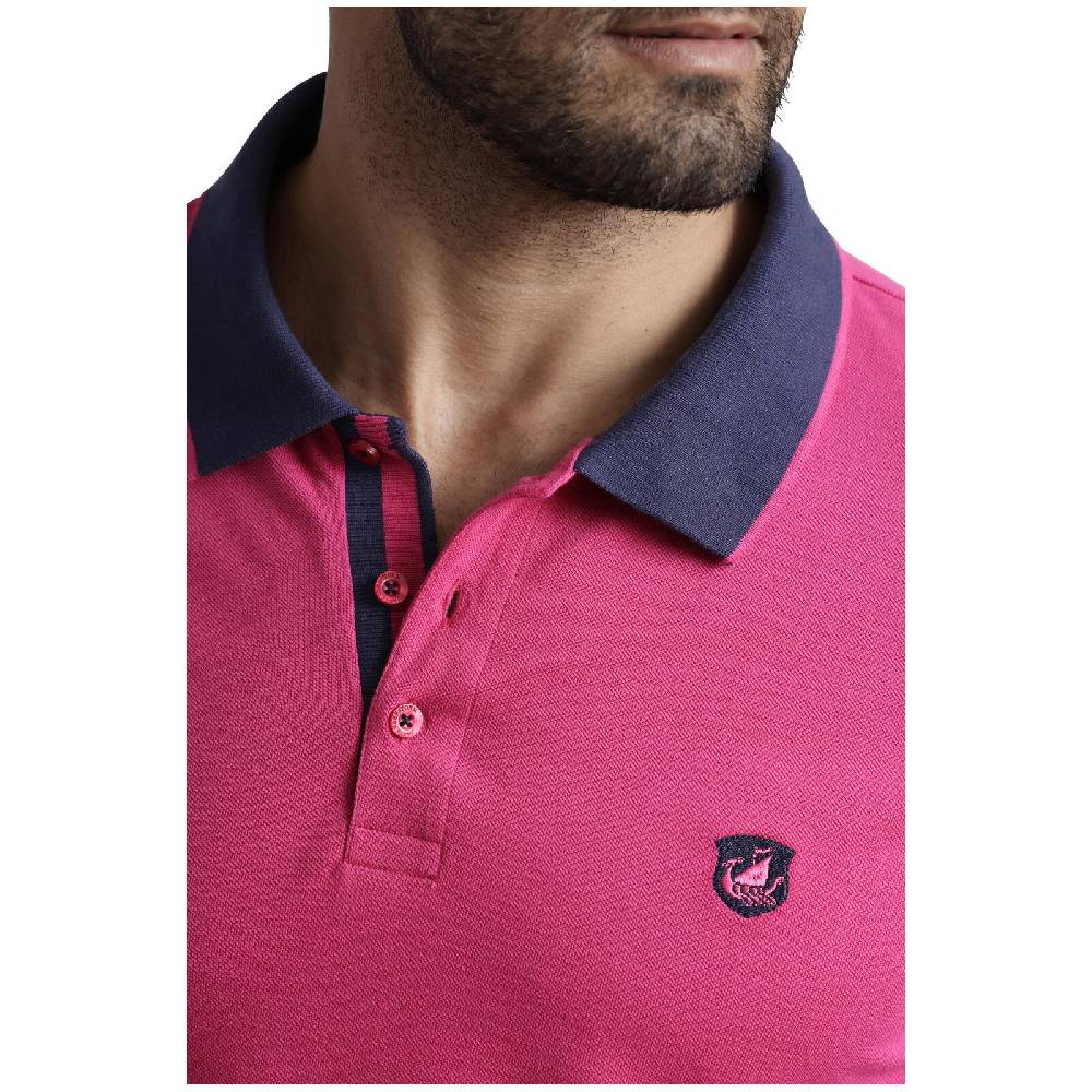 Jan Vanderstorm Poloshirt LAVRANS pink Sonderangebote