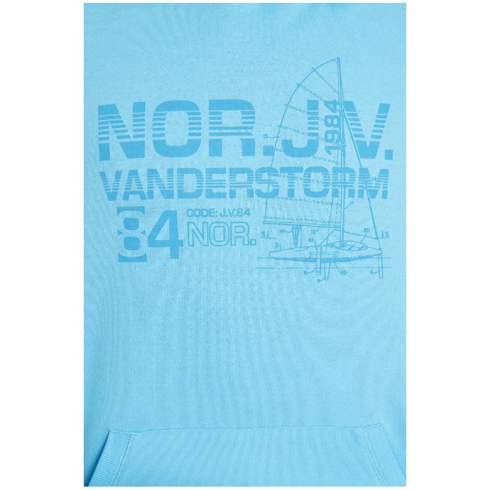 Jan Vanderstorm Sweatshirt JEPPE türkis Wochenangebot