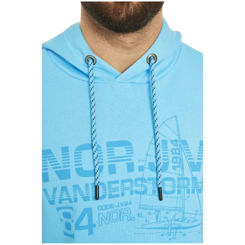 Jan Vanderstorm Sweatshirt JEPPE türkis Wochenangebot