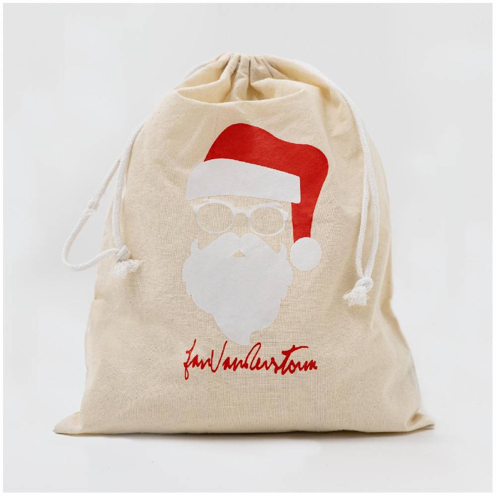 Jan Vanderstorm Aktions - Jutebeutel Xmas Im Verkauf
