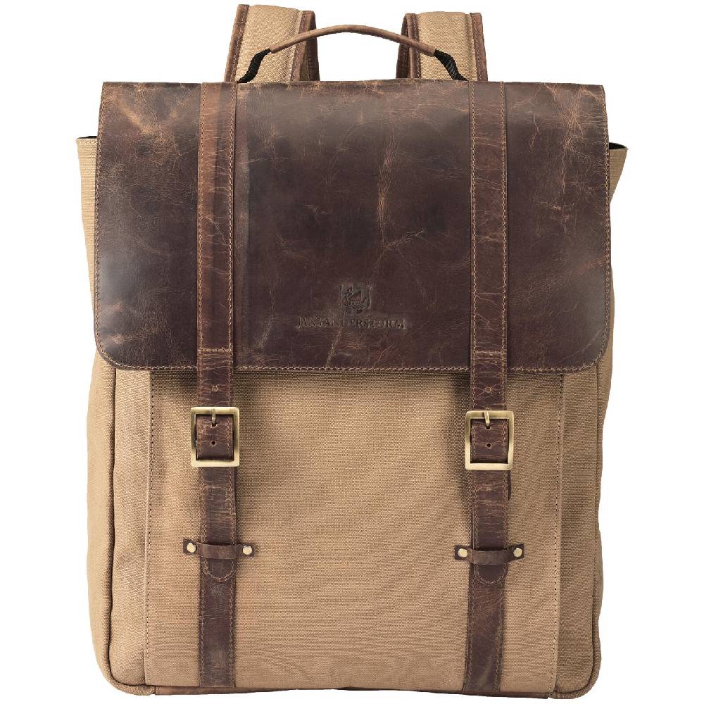 Jan Vanderstorm Rucksack BORISKA braun im Angebot
