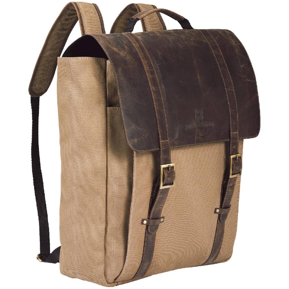 Jan Vanderstorm Rucksack BORISKA braun im Angebot