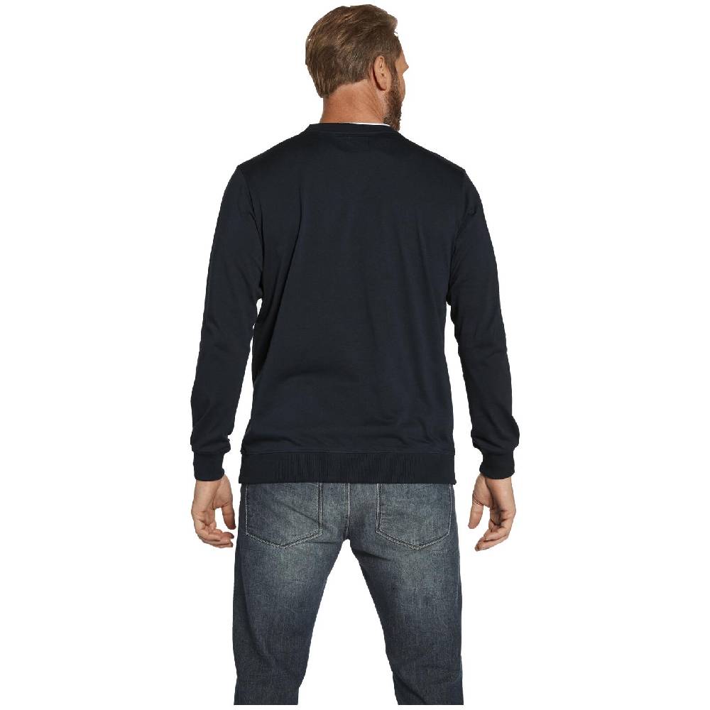 Jan Vanderstorm Doppelpack Sweatshirt BOTU petrol dunkelblau Versandkostenfrei