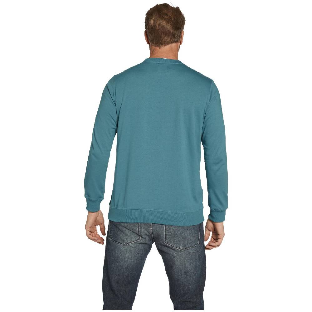 Jan Vanderstorm Doppelpack Sweatshirt BOTU petrol dunkelblau Versandkostenfrei
