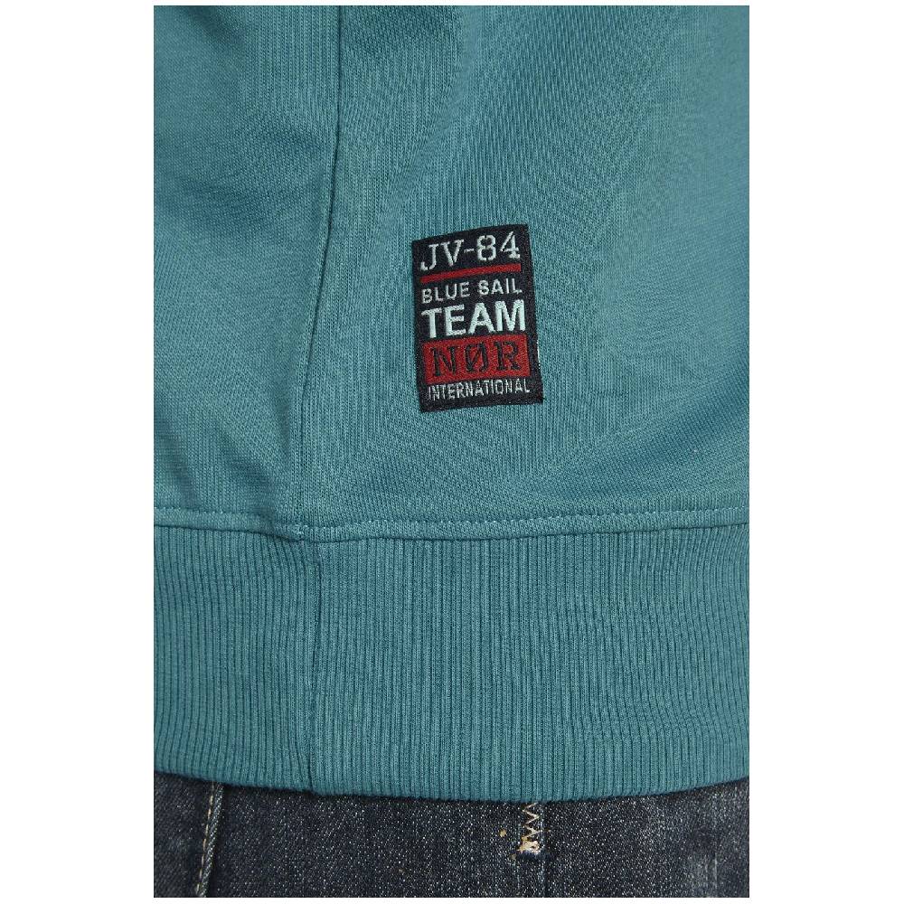 Jan Vanderstorm Doppelpack Sweatshirt BOTU petrol dunkelblau Versandkostenfrei
