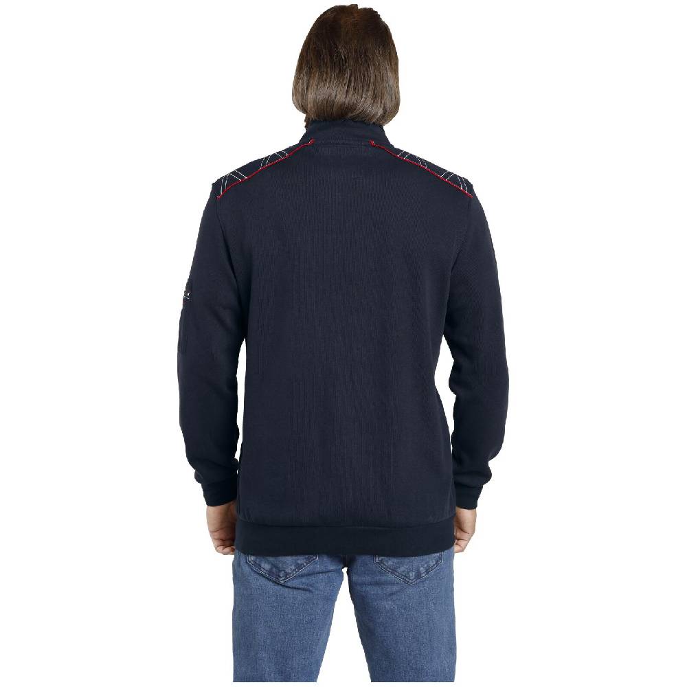 Jan Vanderstorm Sweatjacke ATLI dunkelblau Heißer Verkauf