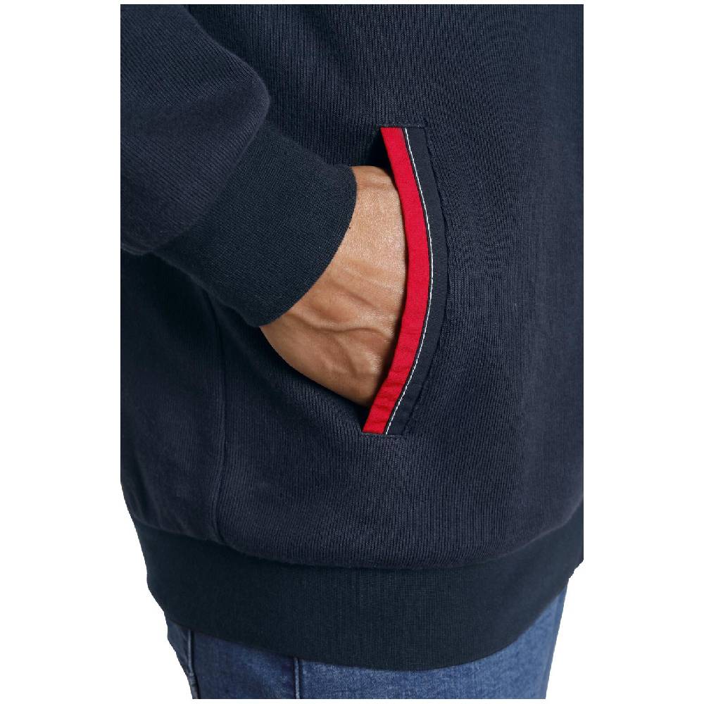 Jan Vanderstorm Sweatjacke ATLI dunkelblau Heißer Verkauf