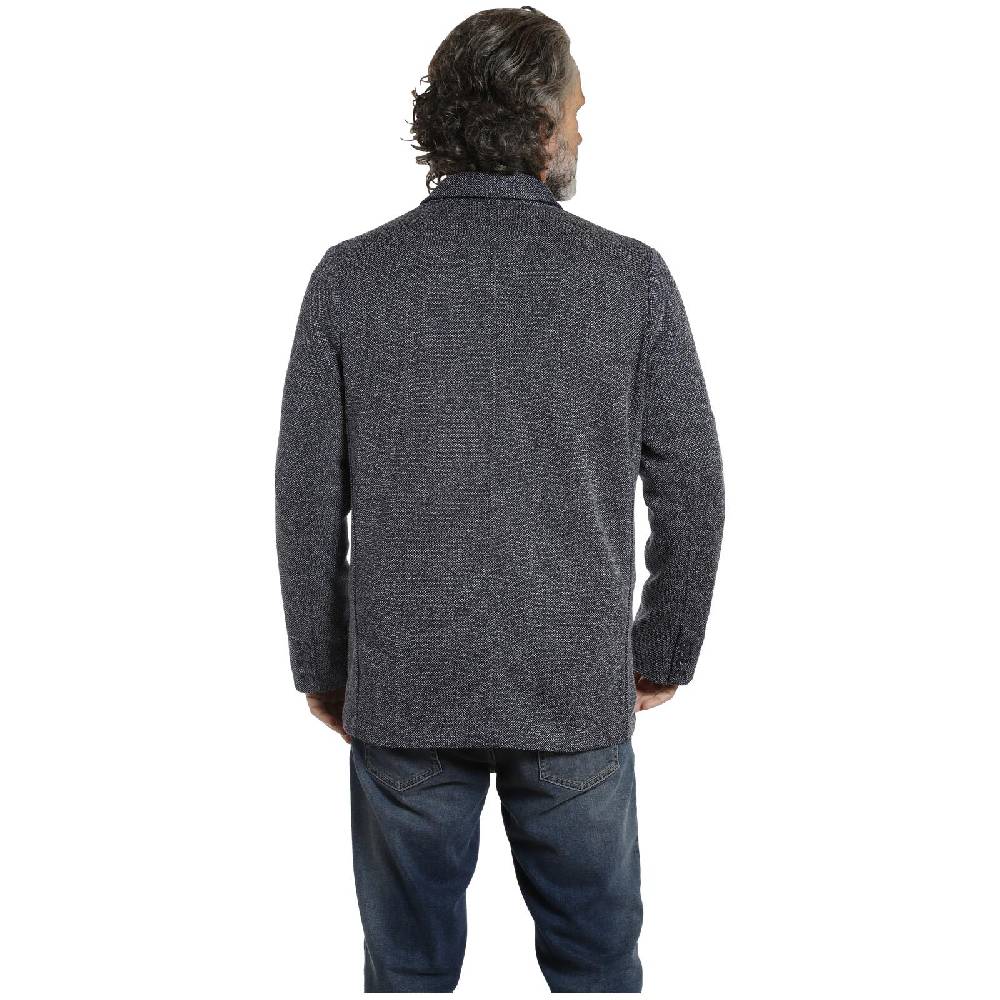 Jan Vanderstorm Jersey-Sakko ALBIN dunkelblau melange Online Outlet