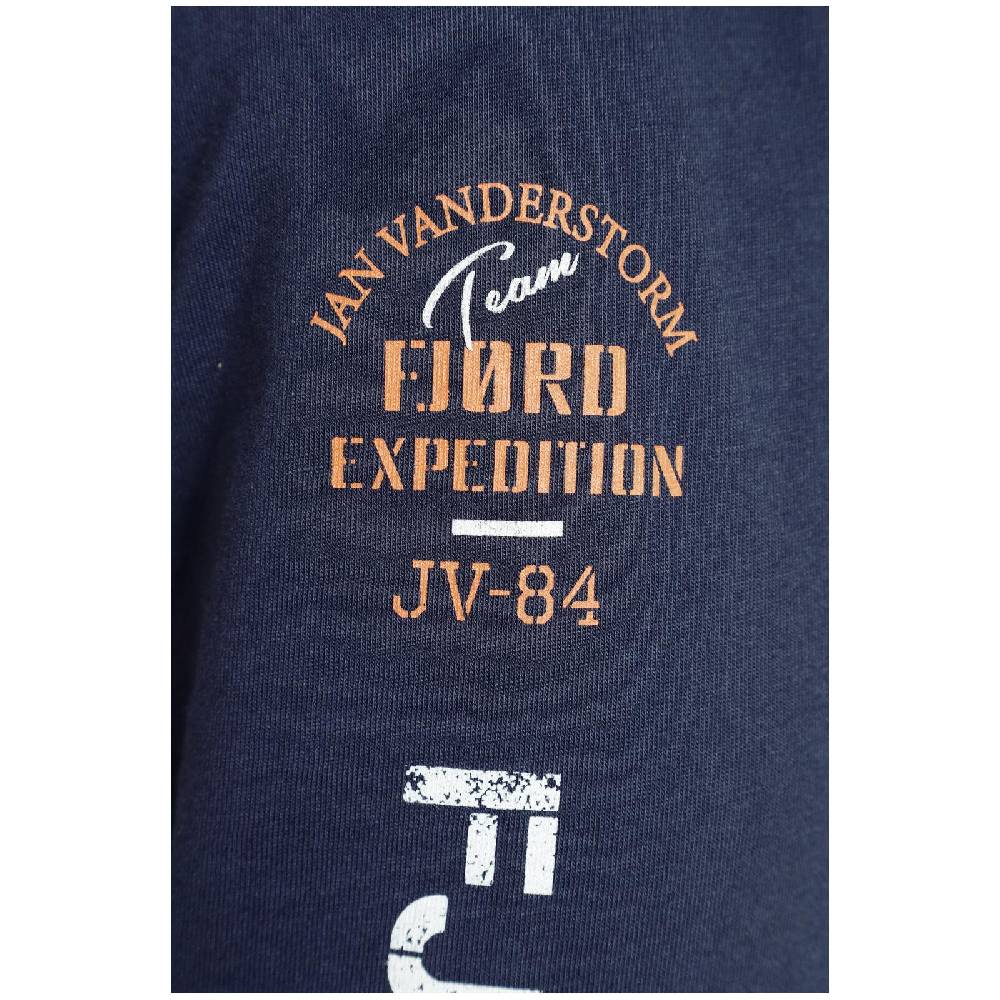 Jan Vanderstorm Langarmshirt ELION dunkelblau Zeitlich begrenztes Angebot