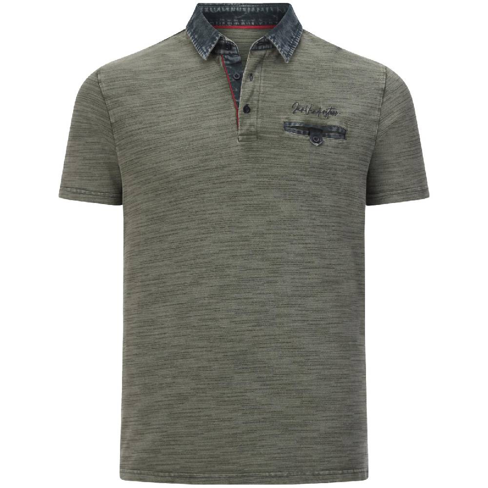 Jan Vanderstorm Poloshirt CAMILLO oliv Saisonale Angebote