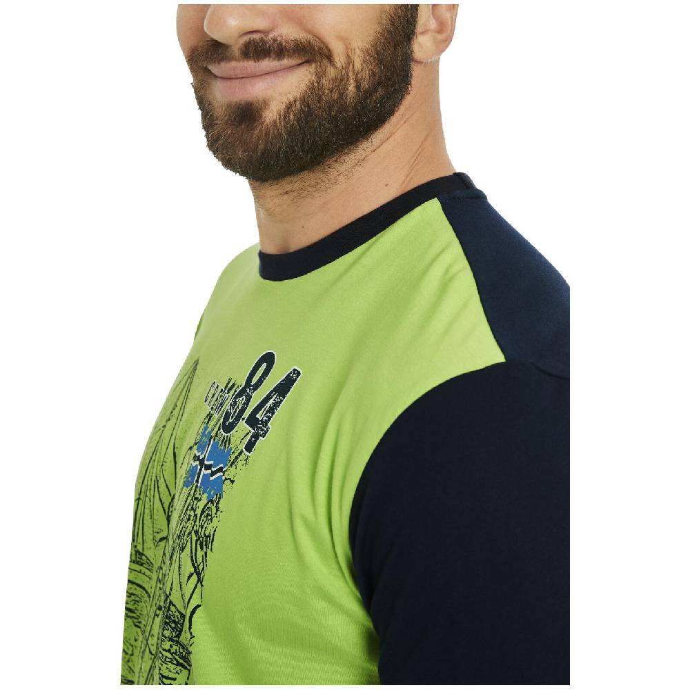 Jan Vanderstorm T-Shirt KASPERI grün Räumungsverkauf